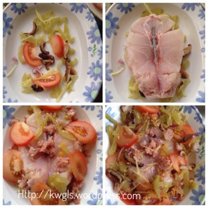 Sliced Steamed Fish With Mushroom And Ginger