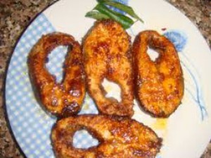 Fish Masala With Capsicam Ginger