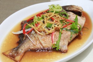 Deep Fried Pomfret