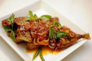 Sweet & Sour Pomfret