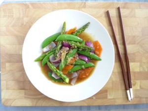 Mixed Vegetable with Oyster Sauce