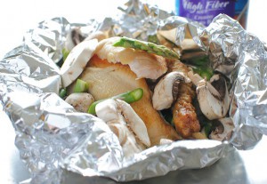 Thai Chicken In Foil Paper