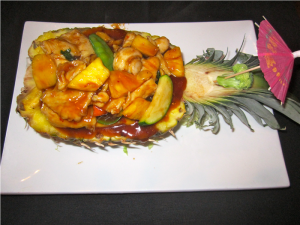 Thai Chicken In Pineapple