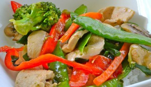 Thai salted chicken