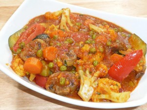 Vegetable dopiaza