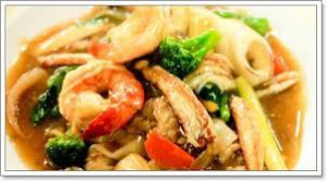 Thai Vegetable With Chicken And Prawn