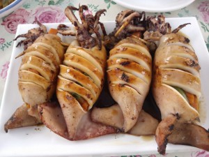 Grilled Squid
