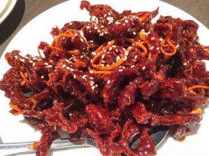 Beef Chilli Dry