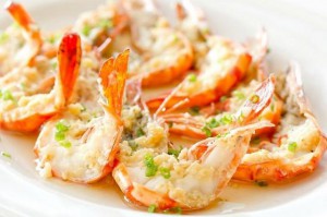 Prawn With Garlic Sauce