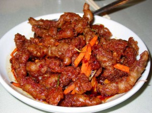 Sze-Chuan Beef Ginger