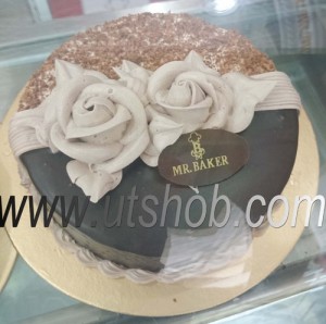 Mr. Baker Chocolate and Vanilla Mixed Cake (1LBS)
