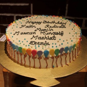 Baloon Bash Cake