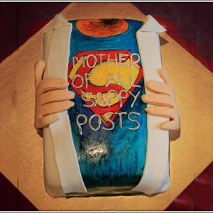 Superman Cake