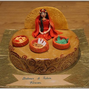 Bou's Gaye Holud Cake