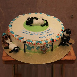 Shaun The Sheep Cake