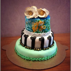 Multi Flavoured 3-Tier Cake