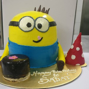 Everybody loves Minions Cake