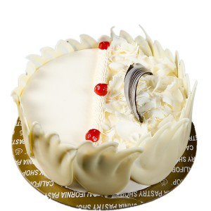 White Forest Cake