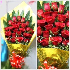 Red Rose Bouquet-1