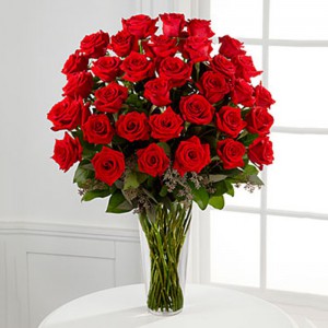 Classy 36 Red Roses Bunch