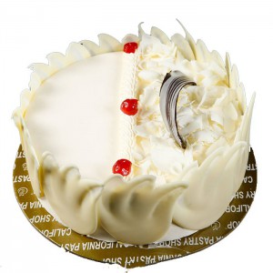 White Forest Cake