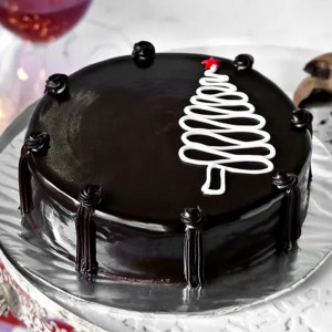 Christmas Chocolate Cake