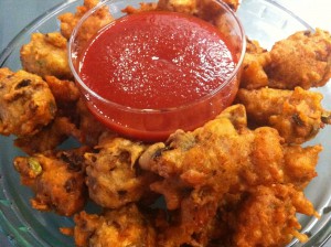 Chicken Prawn Pakura