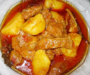 mutton-with-potato-curry