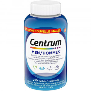 Centrum Multivitamin/Mineral for Men, 250 Tablets