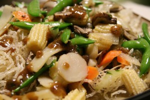Hot & Sour Crispy Rice Soup