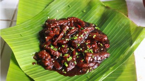 Beef Balinese Sauce