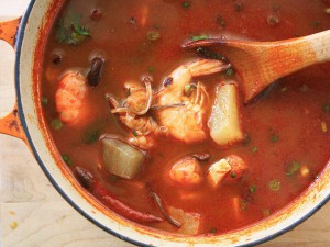 Sea Food Sour Soup (Spicy)