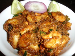 Fried Prawn In Garlic And Pepper