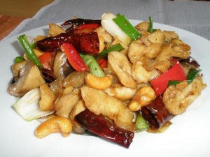 Fried Chicken With Cashewnut