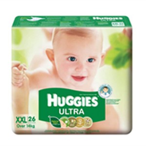 Huggies Ultra Diapers XXL (14kg+) 26 Pieces