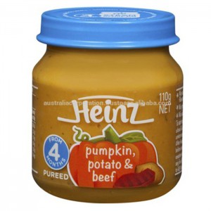 HEINZ PUREED PUMKIN,POTATO&BEEF 110GM