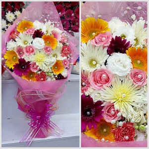 Rose Mixed Flower Bouquet-2