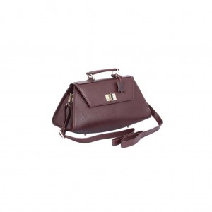 Maroon Leather Bag