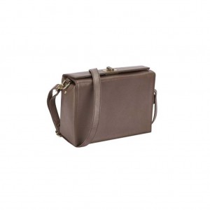 Mauve Leather Bag