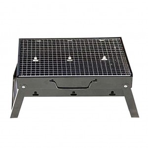 Outdoor Portable BBQ Stove and Nicer Dicer Plus - Silver