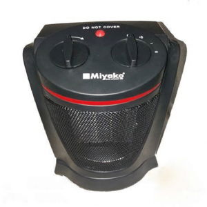 Miyako Electric Room Heater - Black