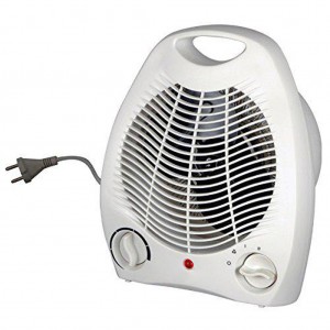 Original Nova Electric Fan Room Heater 2000 W (FH-03 White)