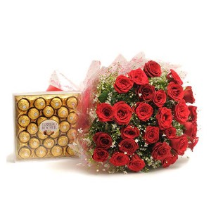 Flower with Chocolate