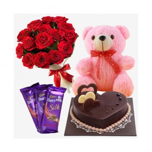 Combo withe Rose and Teddy