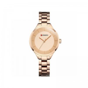 CURREN Rose Gold Dial Women’s Watch