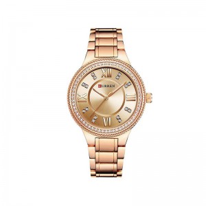 CURREN Rose Gold Dial Women’s Watch