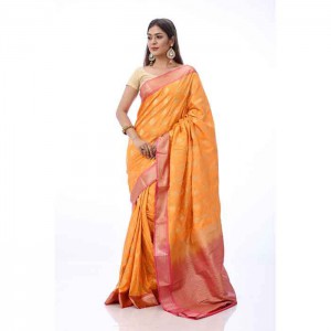 Basanti Katan Saree