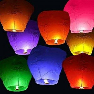 Fanush Sky Lanterns 10 Pieces