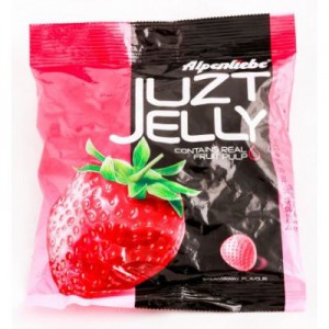 ALPENLIEBE JUZT JELLY STRAW. CANDY 132 GM