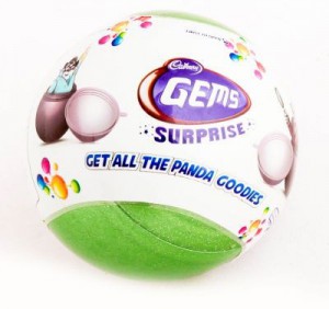 CADBURY GEMS SURPRISE CHOCOLATE 23.06 GM